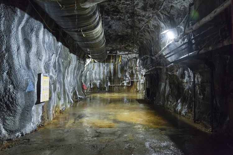 Industrial dewatering pumps underground